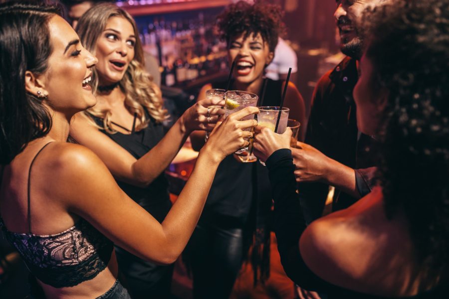 TEENS PARTYING