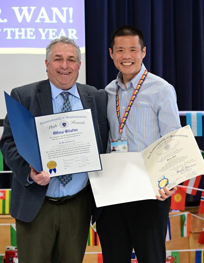 Hery with head of Counselors org